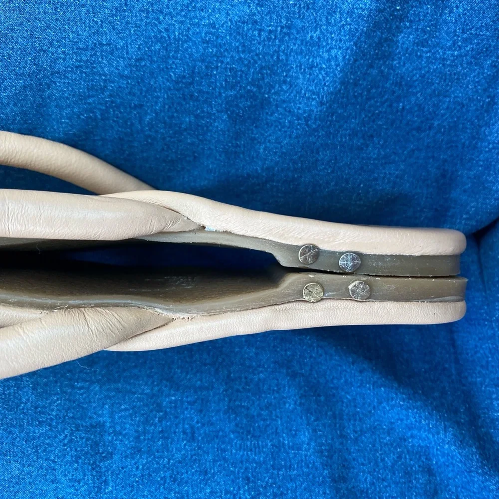 Beek brand Sunbeam Leather Flip Flop Sandal - Picture 2 of 7